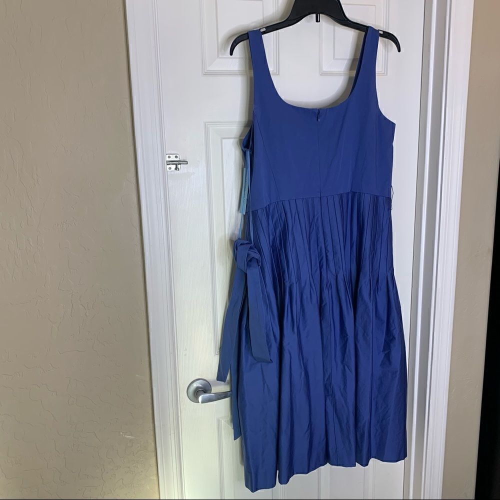 Antonio Melani Rio Cocktail Dress Periwinkle Size 12 - Picture 6 of 10